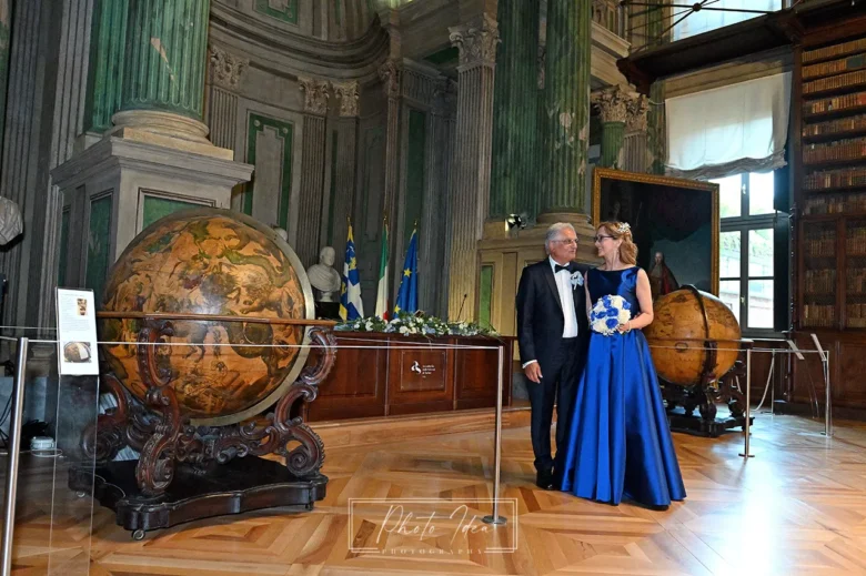 Eva e Giulio, sposi all'Accademia delle Scienze di Torino | Photoidea Torino foto di matrimonio